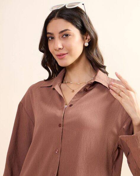 Effortless Elegance Co-ord in Coffee Brown